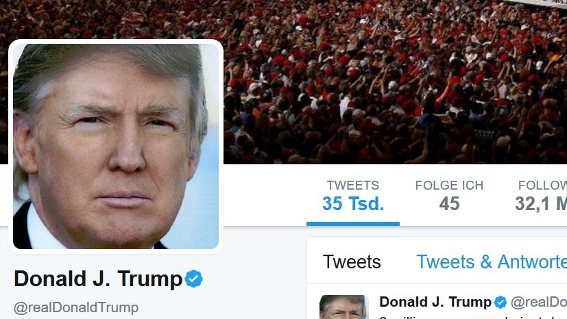 Covfefe-Gesetz: Abgeordneter will alle Trump-Tweets archivieren