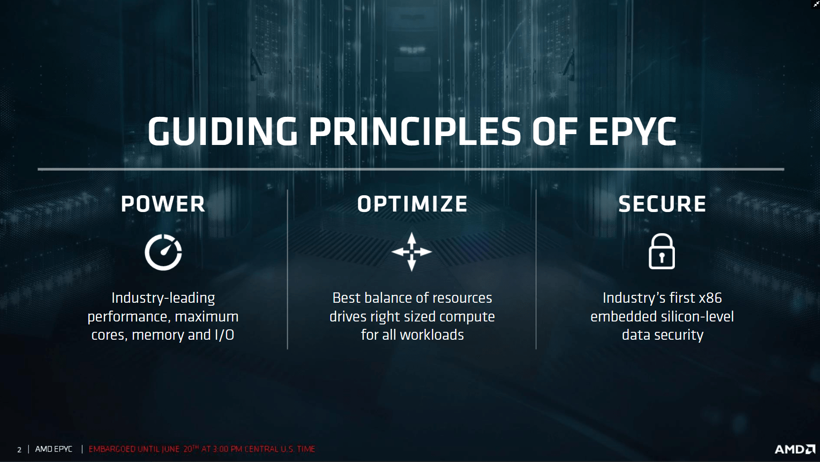 AMD stellt Epyc-Prozessoren für Server vor