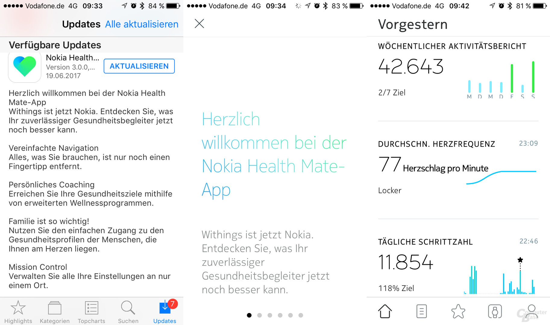 Nokia Health Mate App