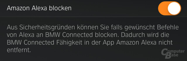Amazon Alexa ist rein optional