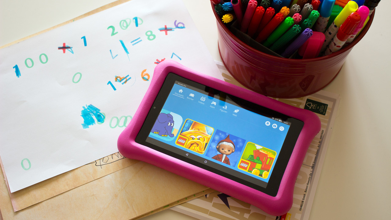Amazon Fire 7 Kids Edition im Test: Tablet für Kinder (unter elektronischer Aufsicht)