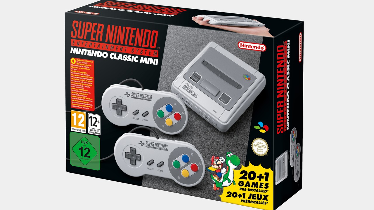 Nintendo SNES Mini: Retro Konsole mit 20 alten und einem neuen Spiel