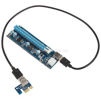 Kolink ZURC-007 – Riser-Karte vermittelt von PCIe x1 auf PCIe x16 über USB-Kabel