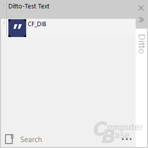 Ditto - Zwischenablage