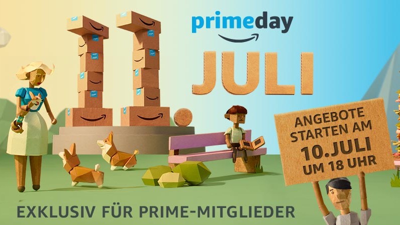 Amazon Prime Day: Große Rabattaktion ab dem 10. Juli für Prime-Kunden