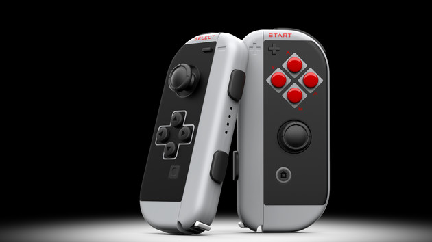 Joy Con Classic: Controller für Nintendo Switch im NES-Design