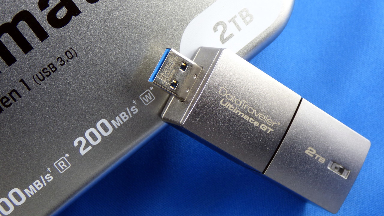 Kingston Ultimate GT im Test: Der größte USB-Stick der Welt mag keinen Kleinkram