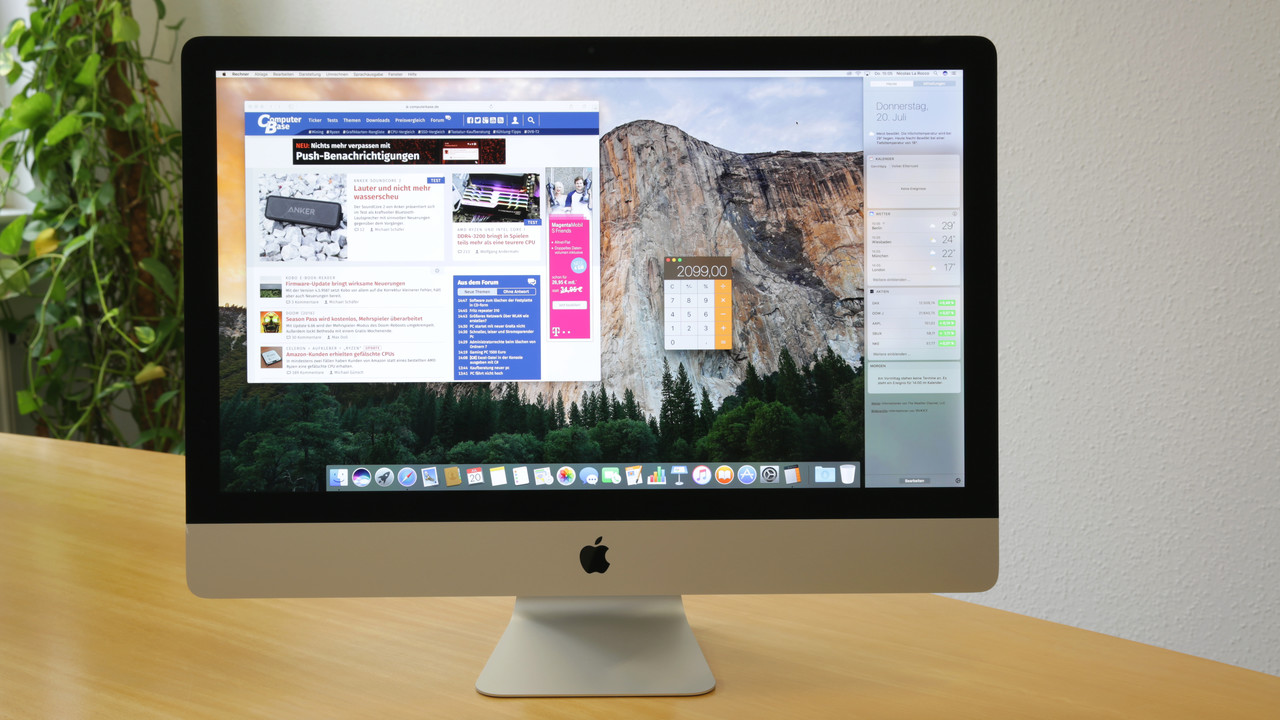 iMac 27 Zoll (Mid 2017) im Test: Apples All-in-One zum Arbeiten und Spielen