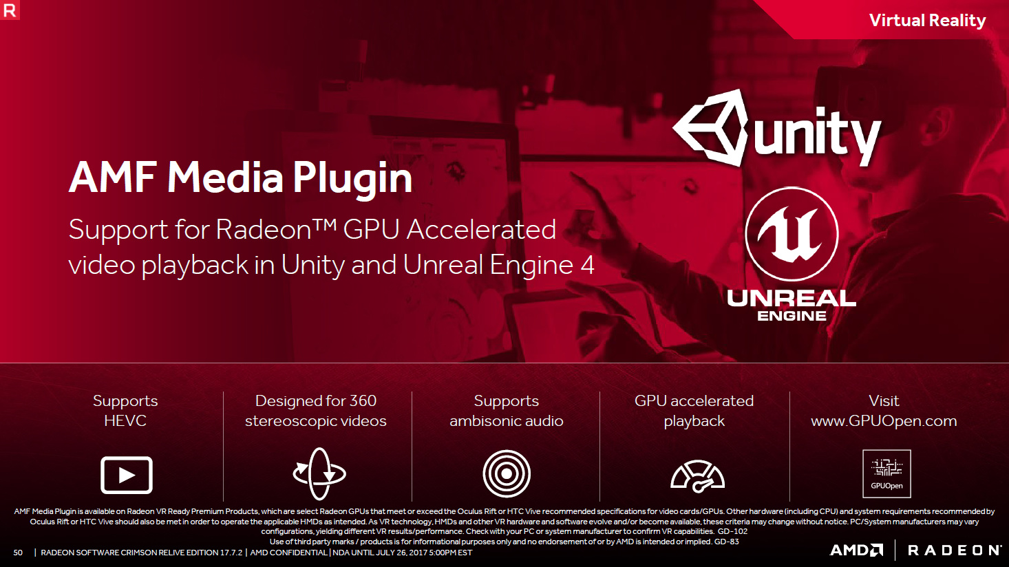 AMD Crimson 17.7.2 – LiquidVR