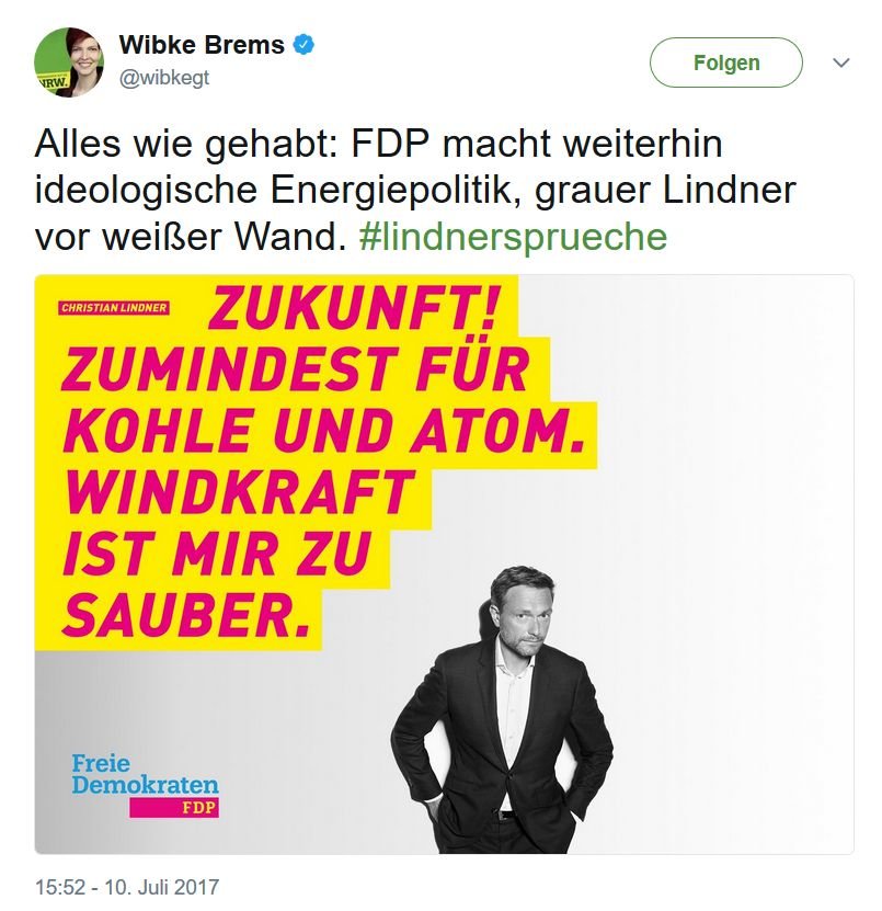 Grüne verfälschen FDP-Wahlkampfsprüche: Satire oder Fake News?