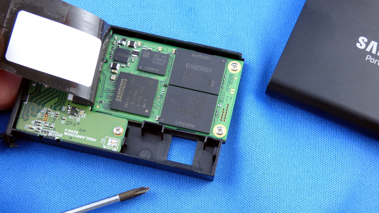 Samsung Portable T5 im Test: Taschen-SSD mit USB 3.1 im Full-Metal-Jacket