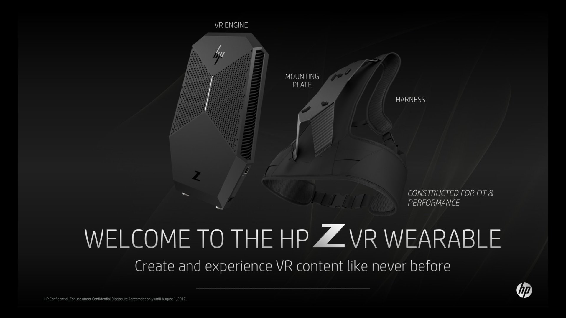 HP Z VR Backpack