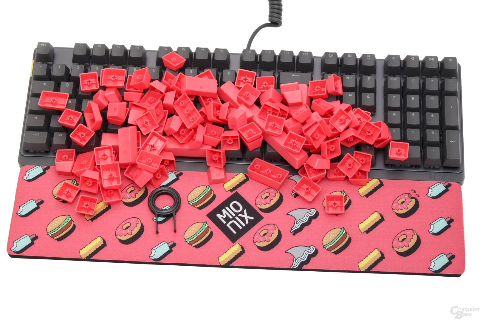Die „#GetFresh“-Kollektion besteht aus Tastatur, Tastenkappen und Long Pads