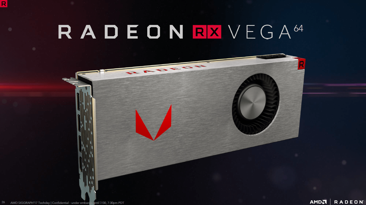 Die Präsentation der Radeon RX Vega