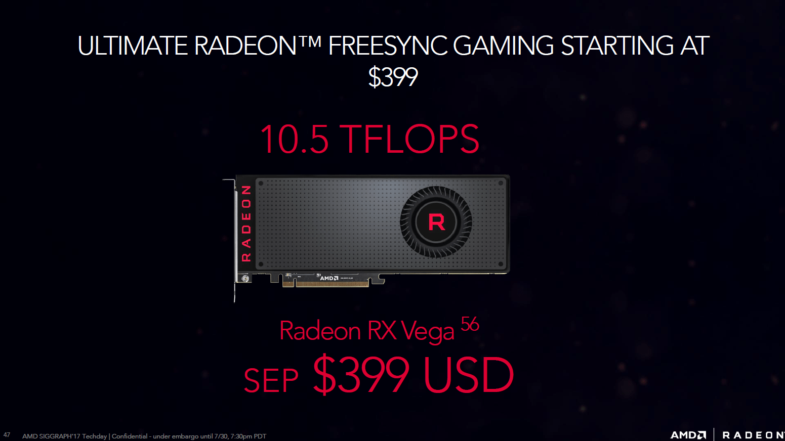 Die Präsentation der Radeon RX Vega