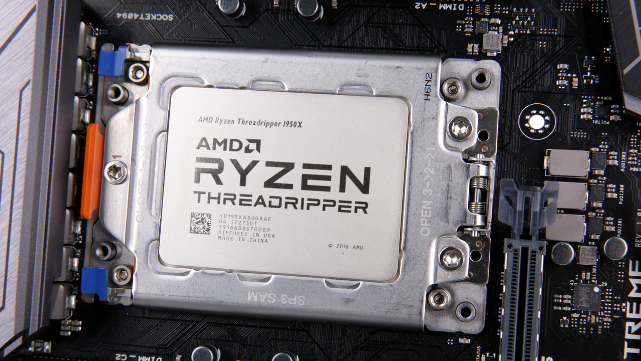 AMD Ryzen Threadripper im Test: 1950X und 1920X im Duell mit Core X