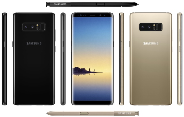 Samsung Galaxy Note 8 mit Stylus