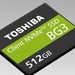 Toshiba BG3: Winzige Single-Package-SSD in 3. Generation aufgelegt