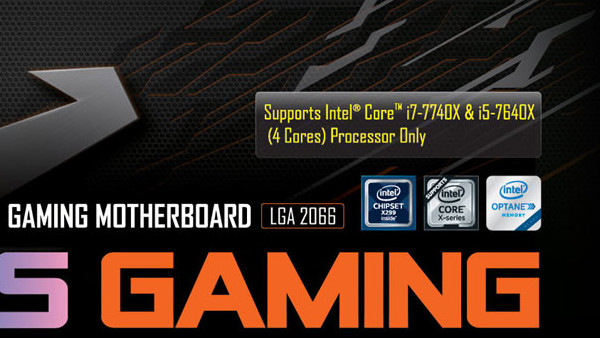 Intel Core X: Erste X299-Mainboards ausschließlich für Kaby Lake-X