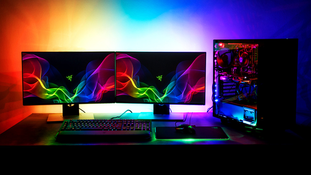 Chroma HDK: Razer lässt Schreibtisch und Arbeitszimmer in RGB leuchten
