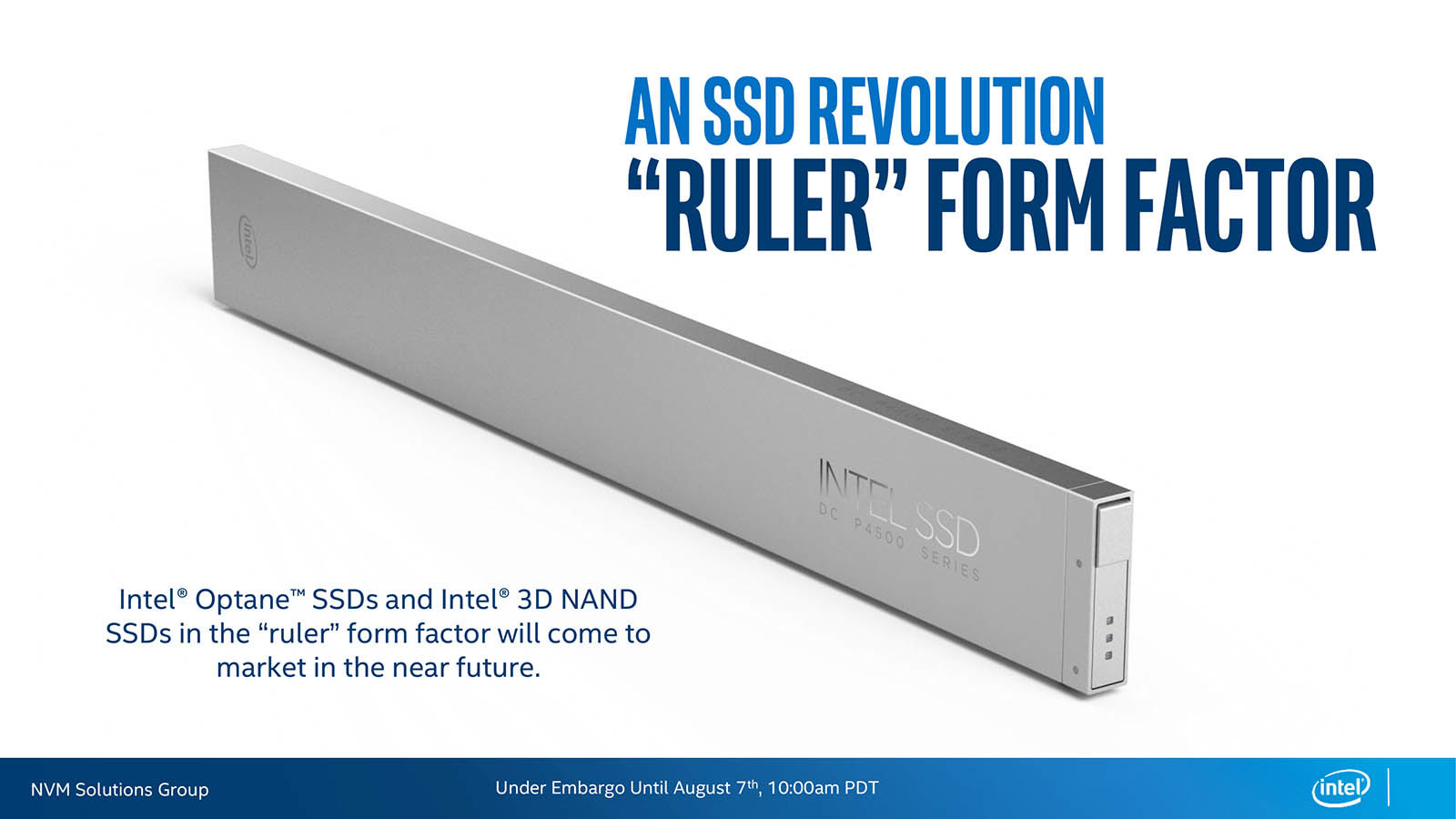 Eine SSD im „Ruler“ Formfaktor