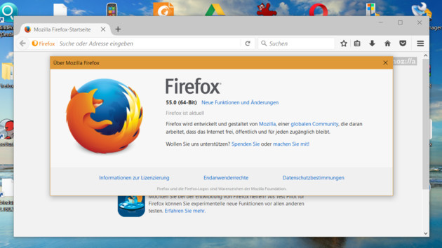 Browser: Firefox 55 schneller beim Wiederherstellen vieler Tabs