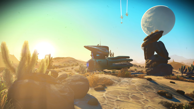 No Man's Sky: Spiel und Vision nähern sich an