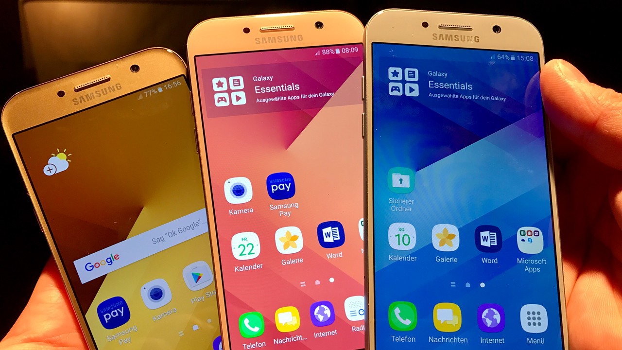 Samsung: Android 7.0 nun auch für Galaxy A5 2017