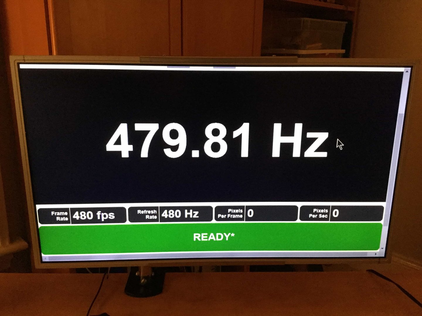 Der erste 480-Hz-Monitor als Prototyp