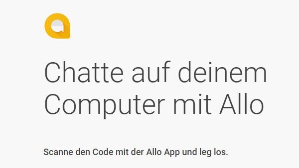 Google Allo: Messenger erhält Webversion für den Computer