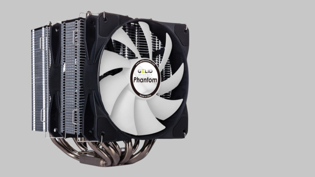 Gelid Solutions Phantom: CPU-Kühler mit gestapelten Heatpipes