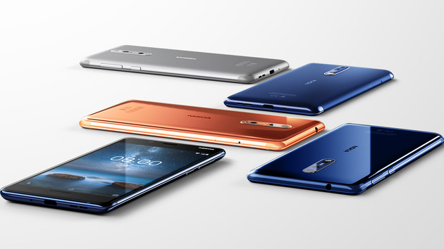 Nokia 8: Snapdragon 835, Dual-Kamera von Zeiss und 5,3 Zoll