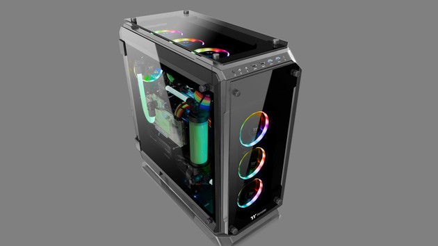 Thermaltake View 71 TG: Ein Midi-Tower als Glas-Vitrine