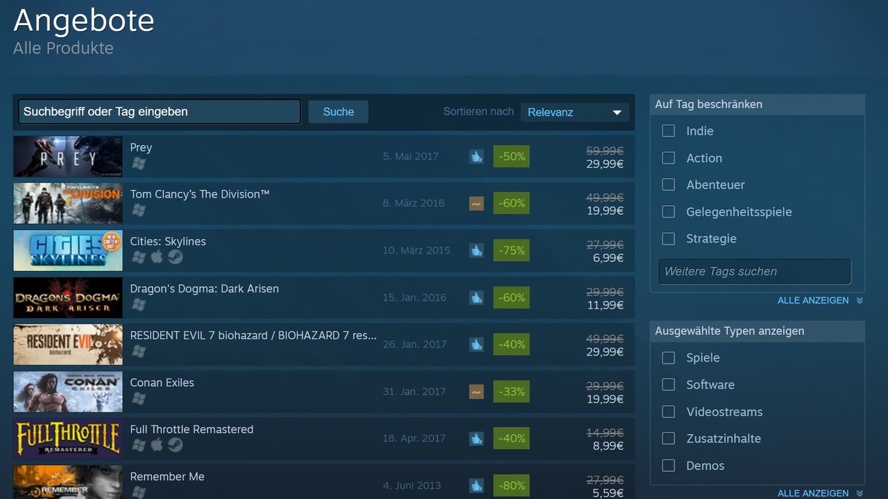 Valve: Vergabe kostenloser Steam-Keys wird restriktiver