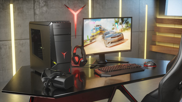Legion Y520, 720, 920 Tower: Gaming-PCs mit AMD Ryzen oder Wasserkühlung