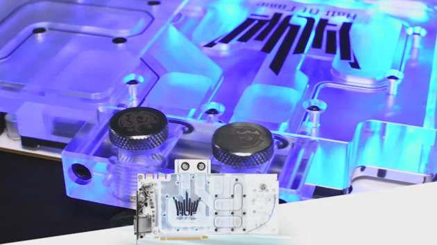 GTX 1080 Ti HOF Watercooled: KFA2 setzt das weiße Flaggschiff unter Wasser