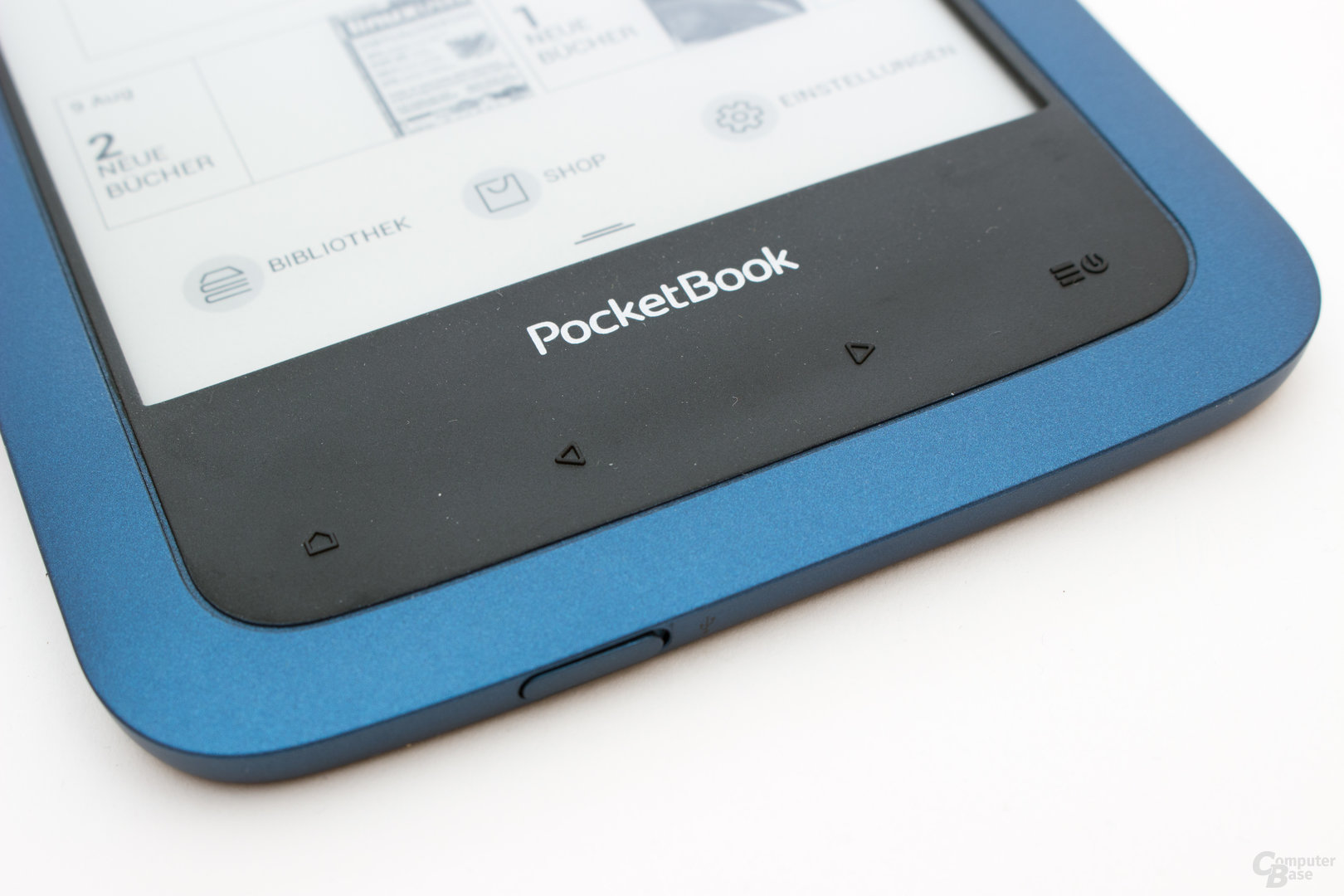 Auch der Aqua 2 verfügt über die von PocketBook bekannten frei belegbaren Tasten