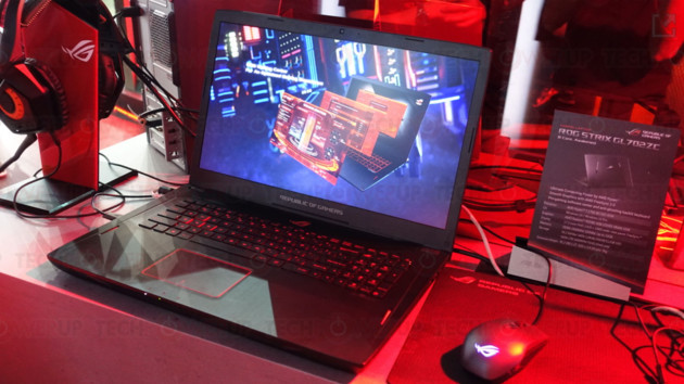 Asus ROG Strix GL702ZC: Notebook mit Ryzen und RX 580 ab 1.399 Euro bestellbar