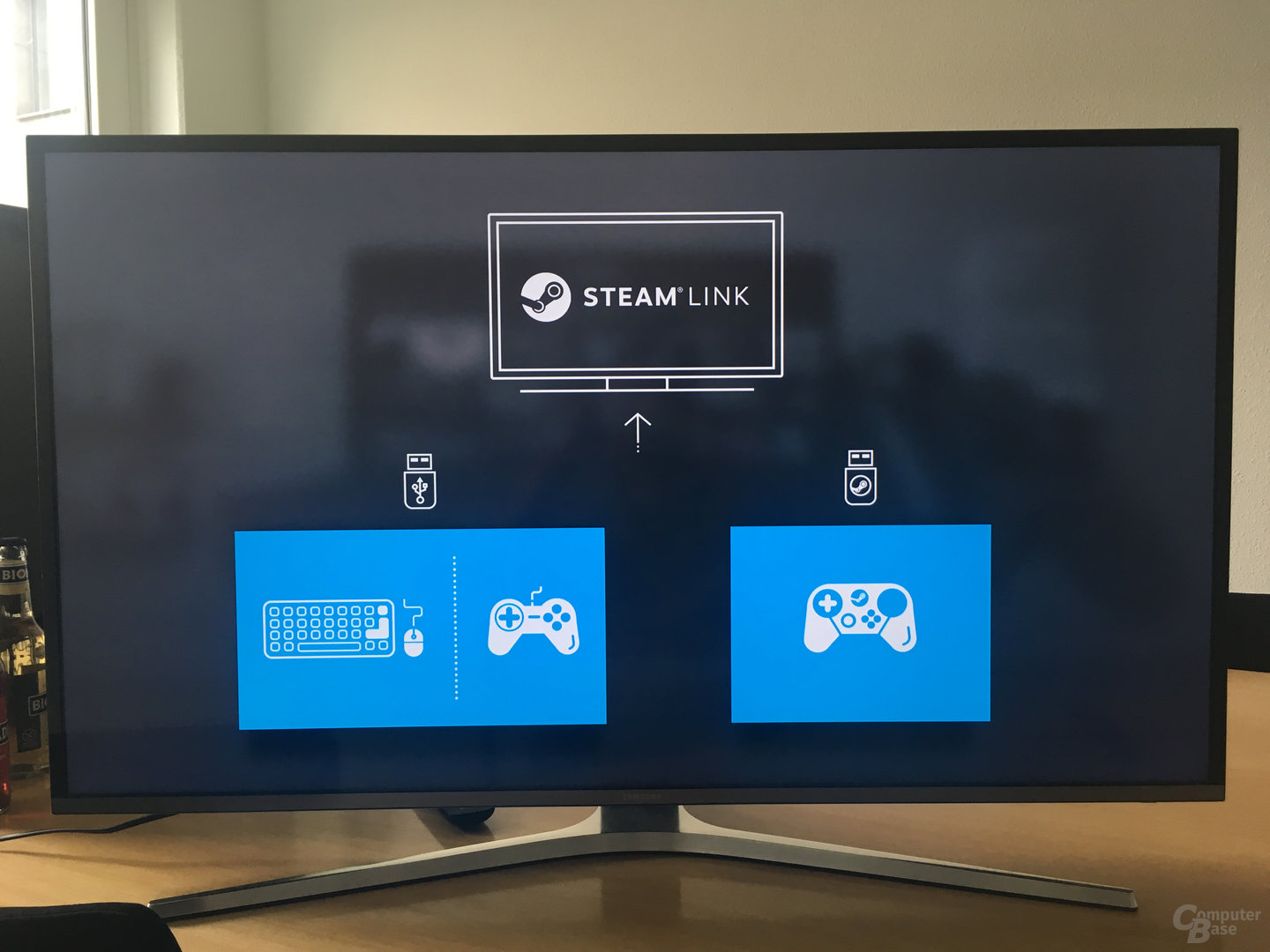 Steam Link auf einem Samsung Smart TV