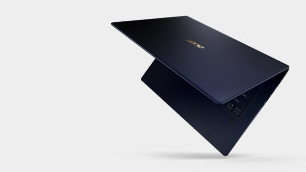 Acer Swift 5 2017: Das 13,3-Zoll-Notebook mit 14 Zoll speckt 400 Gramm ab