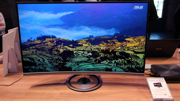 MX38VC und MX32VQ: Asus Designo Curve wächst auf 38 Zoll und UWQHD+
