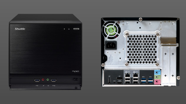 Shuttle XPC cube SZ270R8: Dual-LAN, 3× M.2 und Optane Memory im Würfel-Barebone