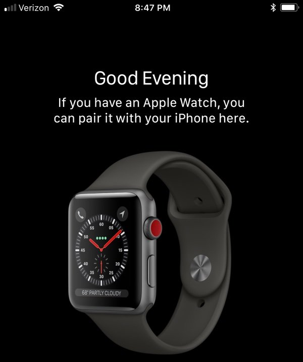 Sieht fast so aus wie die alte: die Apple Watch der dritten Generation