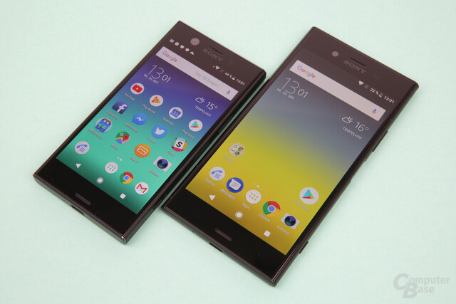 Display mit 4,6 Zoll und 5,2 Zoll