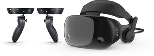Samsung Mixed Reality Headset mit Controllern