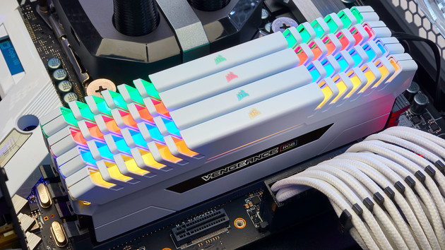 Corsair Vengeance RGB: Schneller DDR4-RAM nun auch mit Heatspreader in Weiß