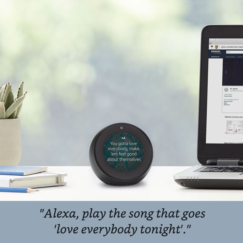 Echo Spot (Bild: Amazon)