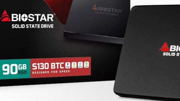 S130-90: Biostar bringt 90-GB-SSD fürs Mining