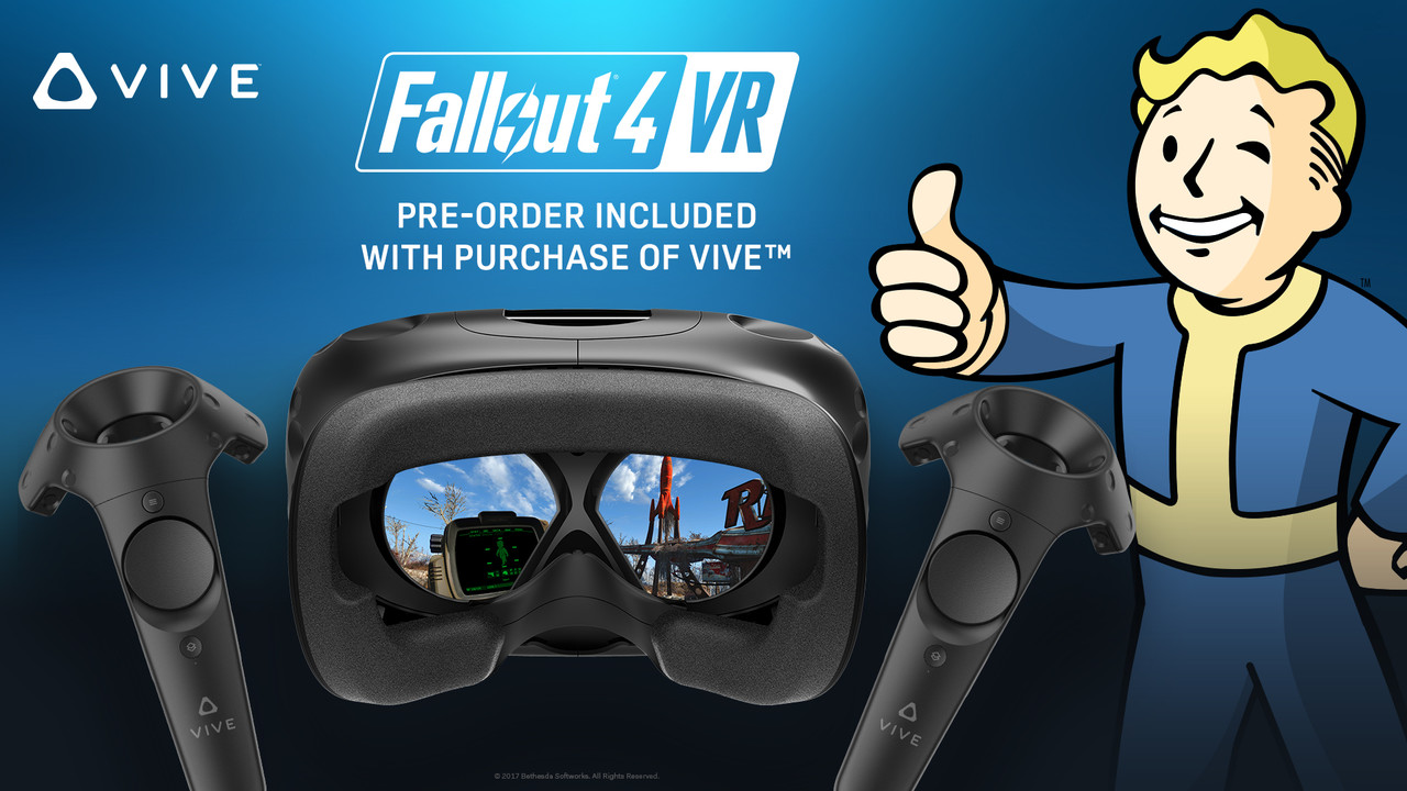 Bundle: Fallout 4 VR kostenlos beim Kauf der HTC Vive
