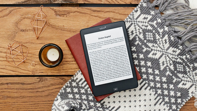 Tolino Epos: Wasserdichter E-Book-Reader mit 7,8 Zoll und Blaulichtfilter